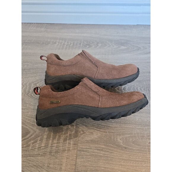 Bearpaw Max womans brown suede slip on‎ sz 8 - Picture 2 of 6